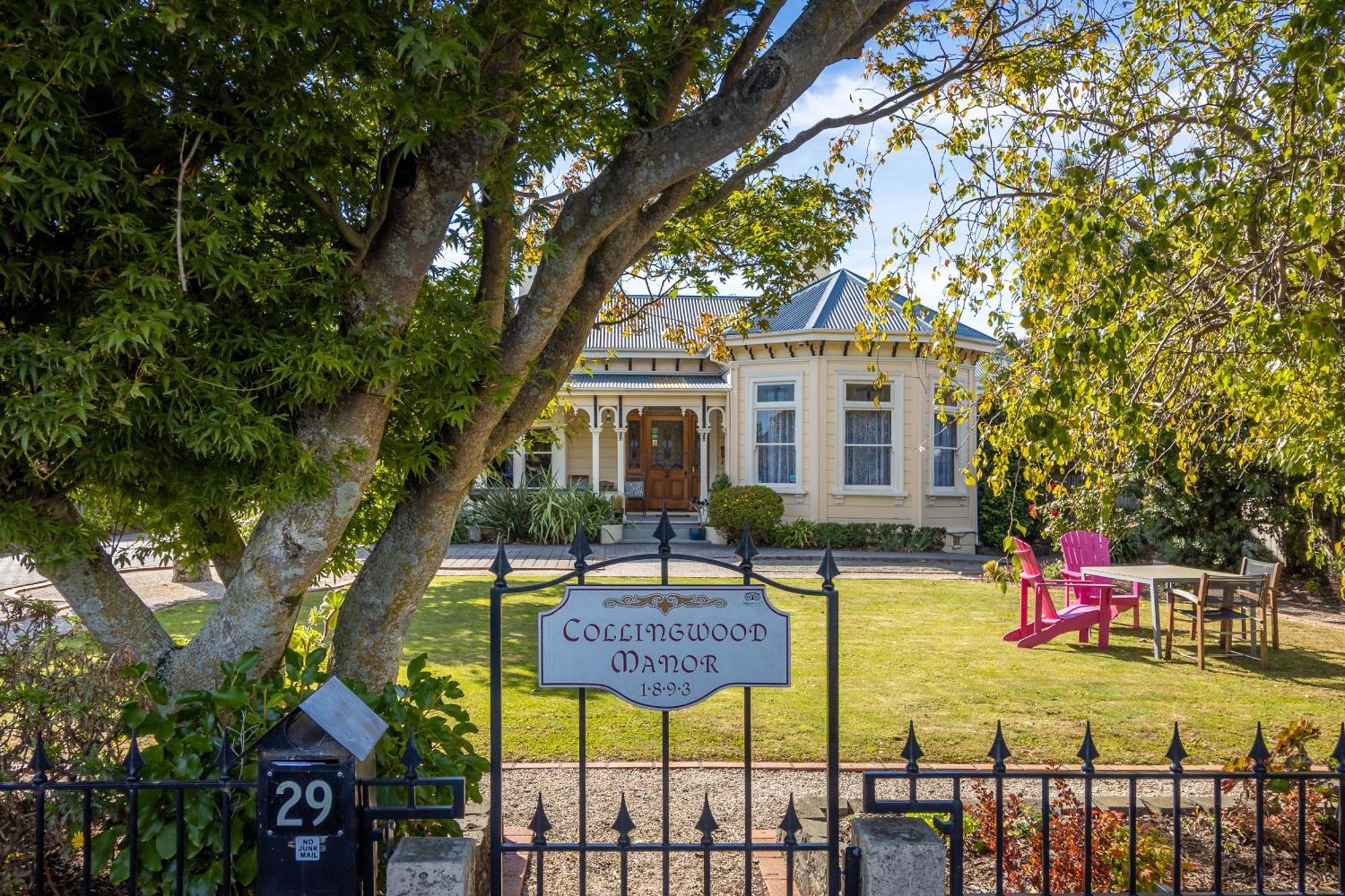 Bed and Breakfast Collingwood Manor Nelson Exteriér fotografie